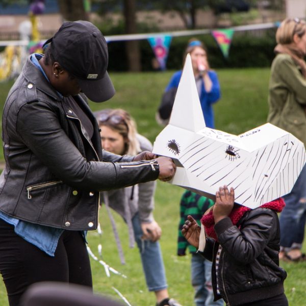 Rhino Mask Making Workshop